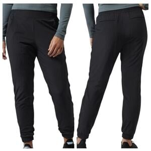 Athleta | Women’s Black Brooklyn Textured Joggers Athletic Athleisure Casual 14